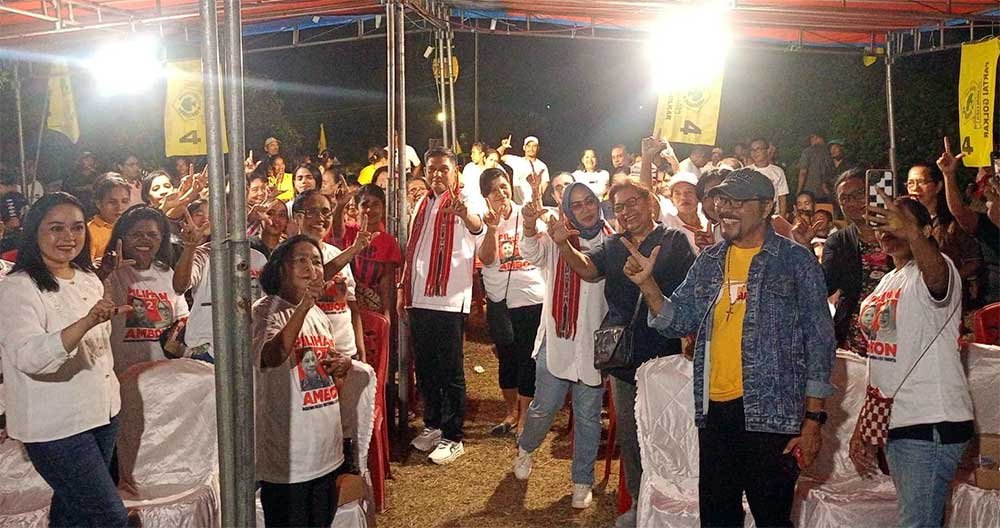 Tambah Semangat, BETA Terus Kampanyekan Visi - Misi dan Program 1 Paslon BETA Semangat Kampanye