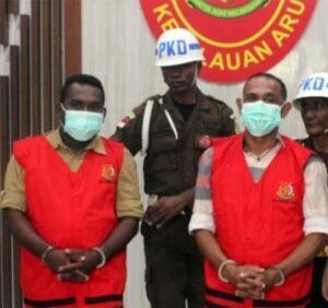 Kejari Aru Tetapkan 2 Tersangka Korupsi Pembangunan Perpustakaan, Rugikan Negara 1,5 M 2 2 Tersangka Kourpsi Gedung Perpustakaan Aru2