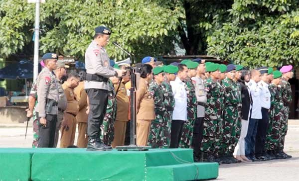 Jelang Kunker Wapres RI ke Maluku, Kapolda Pimpin Apel Gelar Pasukan 1 Kapolda Mal Ape Gelar Pasukan Kunker Wapresl