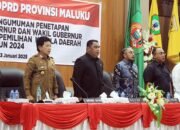 Sadali Hadiri Paripurna Dewan Tetapkan Paslon Gubernur-Wagub Maluku