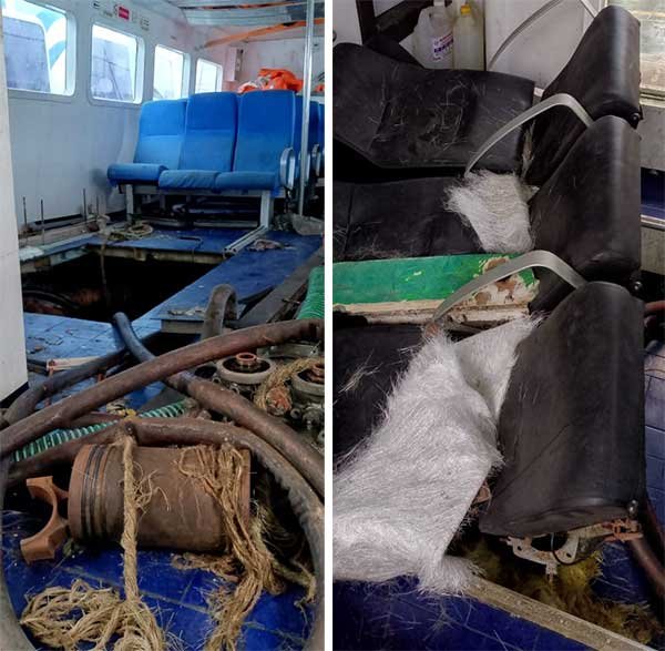 5 Kapal Pemda Aru Kondisi rusajk berat