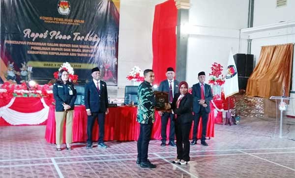 KPU Aru Tetapkan Kaidel Djumpa Kada terpilih