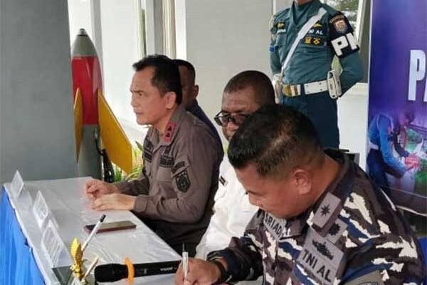 Lanal Aru Musnahkan 1000 L Sopi3