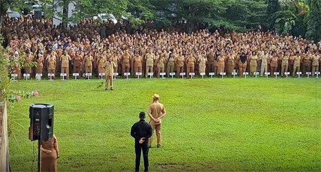 Bupati Timo Kaidel Apel Perdana