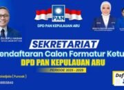 DPD PAN Aru Buka Pendaftaran Calon Ketua, Ini Batas Waktunya