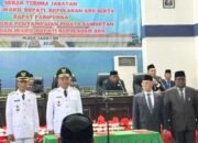 DPRD Aru Gelar Paripurna Sertijab Kepala Daerah, Ini Pesan Bupati Timo 
