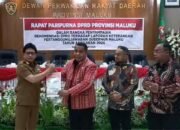 Terima Rekomendasi DPRD Maluku, Gubernur: Catatan Kritis ke Pemerintahan Sebelumnya
