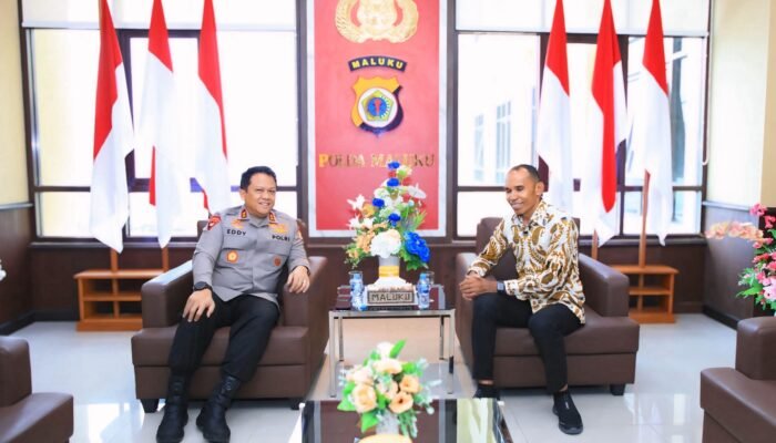 Kapolda Maluku Terima Kunjungan Anggota DPR RI