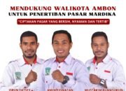 KAMMI Maluku Dukung Penertiban Pasar Mardika 28 April Mendatang