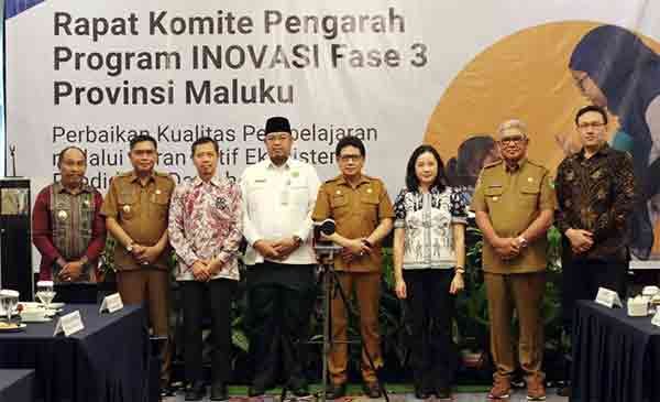 Pendidikan Dasar Bermutu Jadi Fondasi SDM Unggul di Maluku 1 Sekda Sadali Ie Program INOVASI Pendidikan