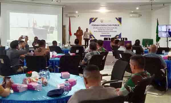 Buka Konsultasi Publik Ranwal RPJMD-RKPD Aru, Bupati Ingatkan 4 Hal Ini ke OPD 1 Bupati Timo Konsultasi Publik RPJMD RKPD Aru