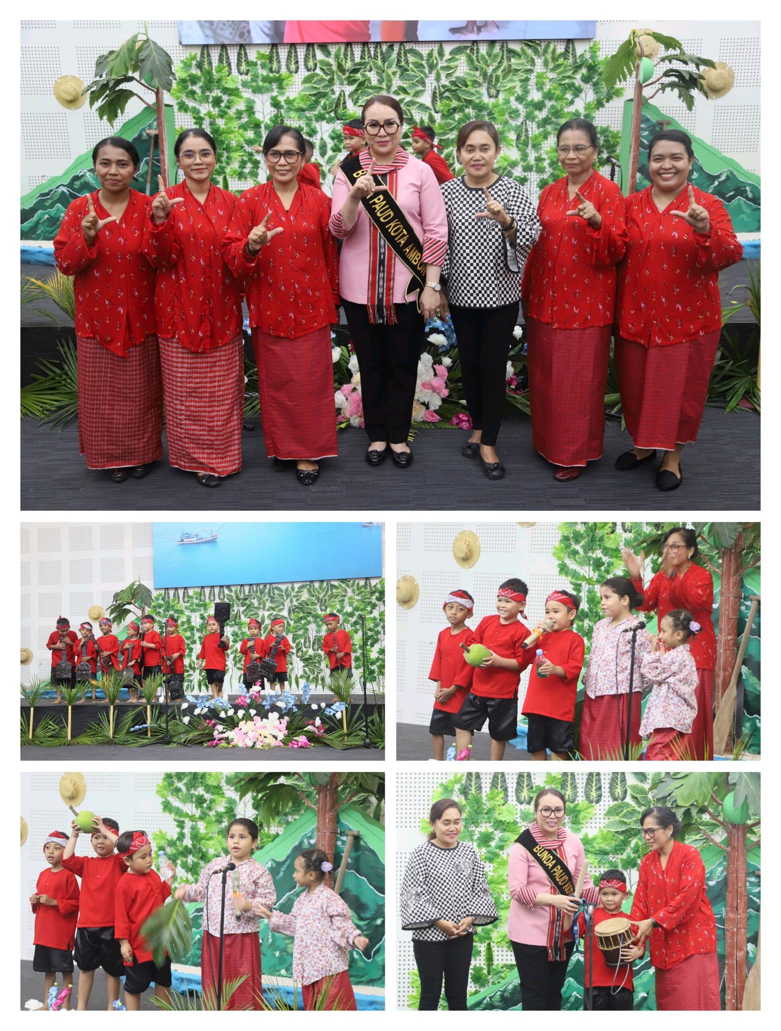 PAUD Rantai Kasih Gelar Pentas Seni dan Literasi, Bunda Lisa Beri Apresiasi 2 IMG 20250530 180549 scaled