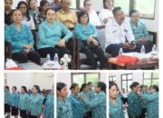 Purna Tugas, Ini Pesan Camat Leitisel Ke Tim Pembina Posyandu Yang Baru Dikukuhkan