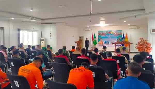 Kantor SAR Ambon Pelatihan di ARU