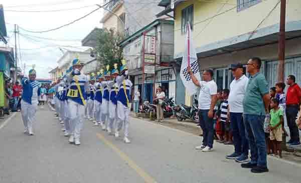 BRI Dobo Gelar Lomba Baris Indah - Empang Sambut Hari Bhayangkara ke 79 1 BRI Cabang Dobo Lomba Baris Indah Empang