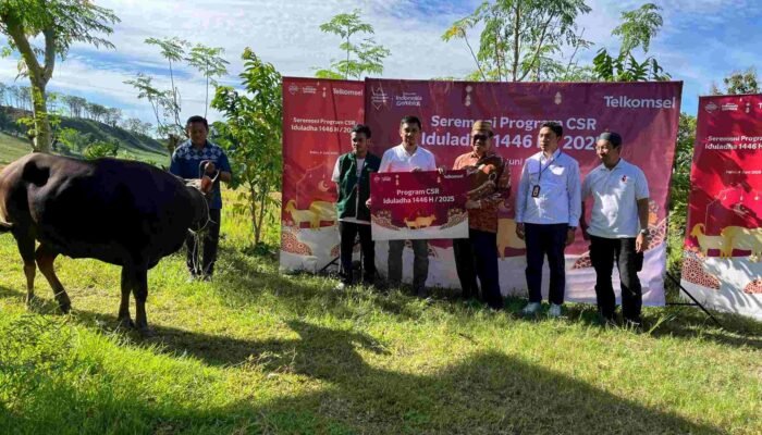 Telkomsel Bagikan Hewan Qurban ke Lebih dari 600 Titik Prioritas di Indonesia