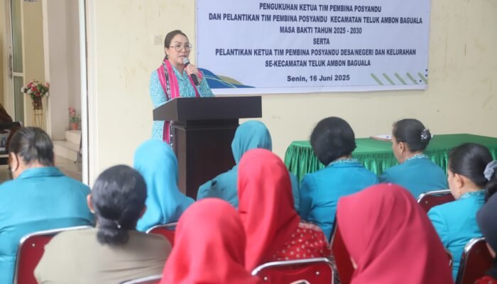 Tim Pembina Posyandu Baguala Resmi Dilantik
