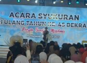 Lisa Wattimena Hadiri HUT Dekranas ke-45 di Balikpapan