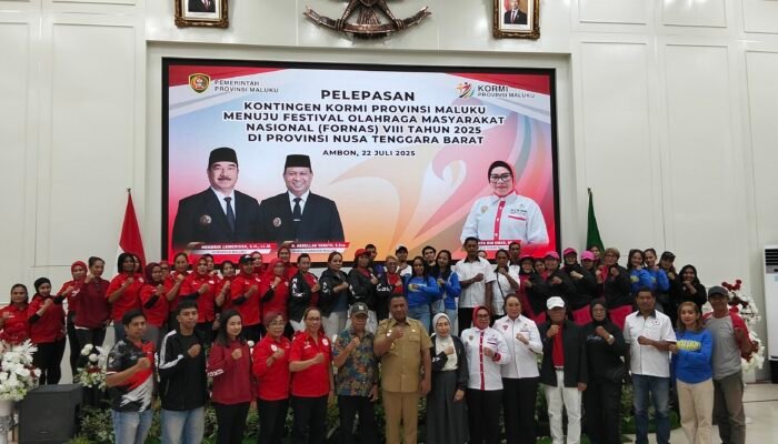 168 Peserta Dari KORMI Maluku Ikut FORNAS VIII 2025 Di Mataram, Nita : Tetap Jaga Sportifitas 
