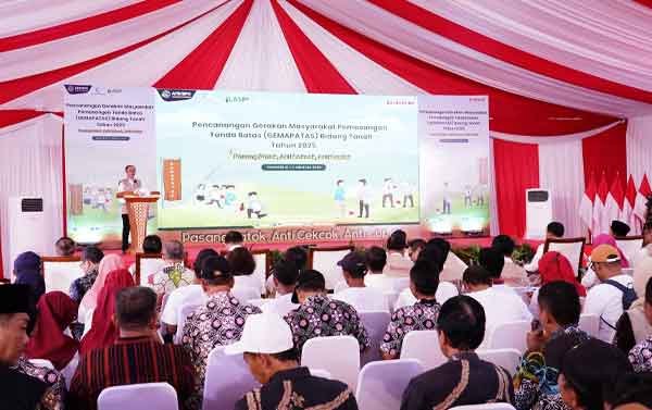 GEMAPATAS Akselerasi PTSL Terintegrasi di ILASPP 2025, Targetkan 2 Juta Bidang Tanah 1 BPN RIlis GEMAPATAS 2 Juta Bidang Tanah