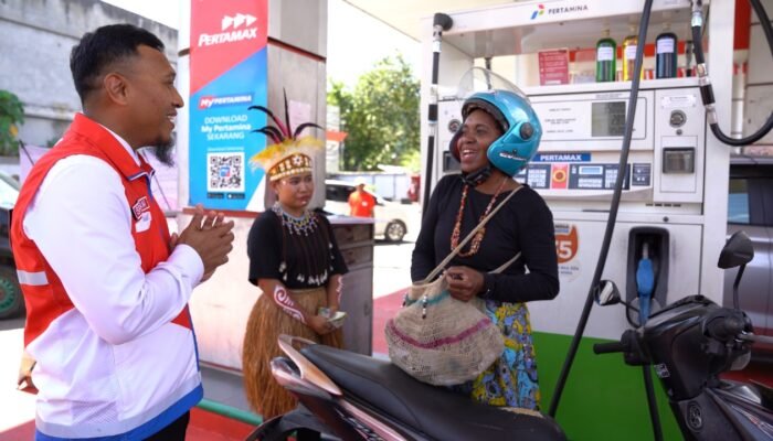 Rayakan HUT RI Ke-80,Pertamina Patra Niaga Gelar Kegiatan “Sapa Pelanggan” dan Promo Spesial di Papua Maluku