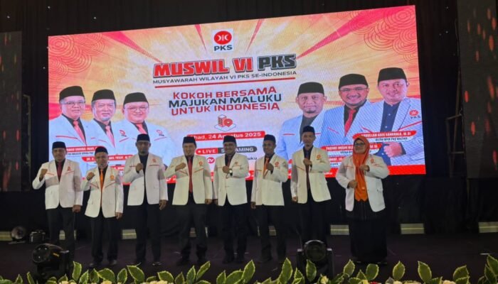 Pengurus Baru PKS Maluku 2025-2030 Dilantik, Presiden PKS: Hadirlah Untuk Semua Rakyat