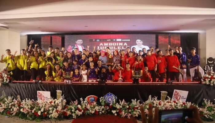 Lagi, Kecamatan Sirimau Juara Umum Amboina Jukulele Festival Tahun 2025