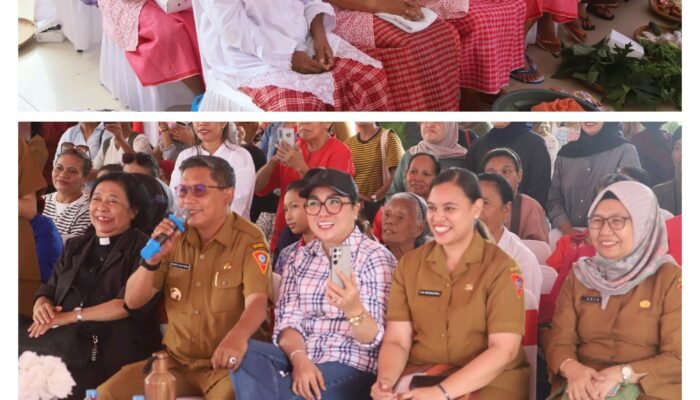 KORMI Ambon Gelar Fashion Show Baju Papalele, Puluhan Lansia Jadi Peserta