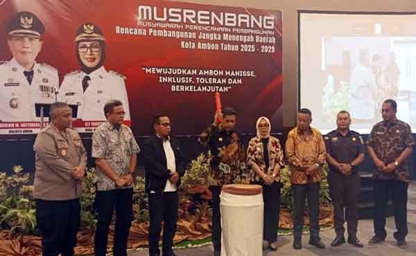 Pemkot Ambon Gelar Musrenbang RPJMD 2025-2029, Wali Kota Ingatkan Ini 1 Pemkot Ambon Musrenbang RPJMD 2025