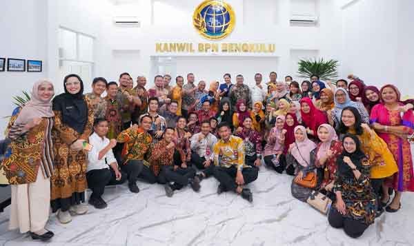 BPN Rilis Pesan Wamen ke PNS BPN Bengkulu