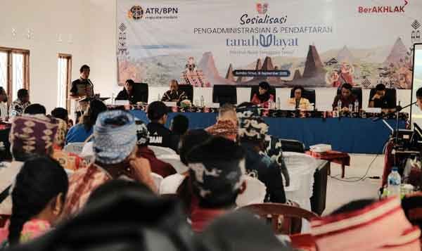 BPN Rilis Sertipikasi Tanah Ulayat