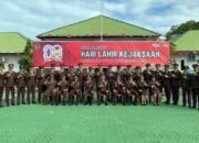 Peringati Hari Lahir Kejaksaan ke 80, Kejari Aru Gelar Upacara Bendera