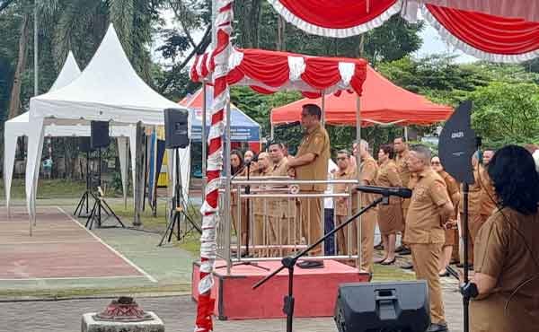 Seluruh OPD Ambon Diminta Siapkan Diri Hadapi Penilaian Kinerja BPK 1 Walkot BW Penilaian Kinerja BPK