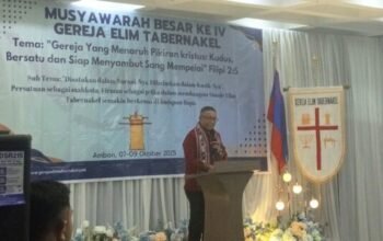 Sambut Baik Mubes IV Gereja Elim Tabernakel, Ini Harapan Wali Kota Ambon 6 IMG 20251008 WA00172