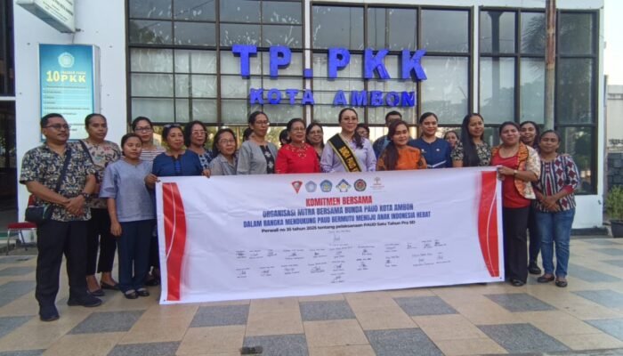 Organisasi Mitra dan Bunda Lisa Komitmen Dukung PAUD Bermutu Di Kota Ambon