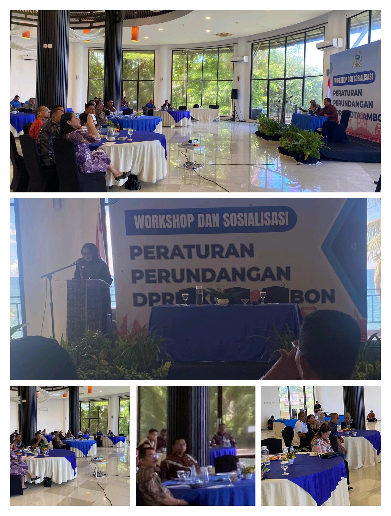 Dewan Kota Ambon Ikut Workshop dan Sosialisasi Peraturan Perundangan 1 IMG 20251004 113906 scaled