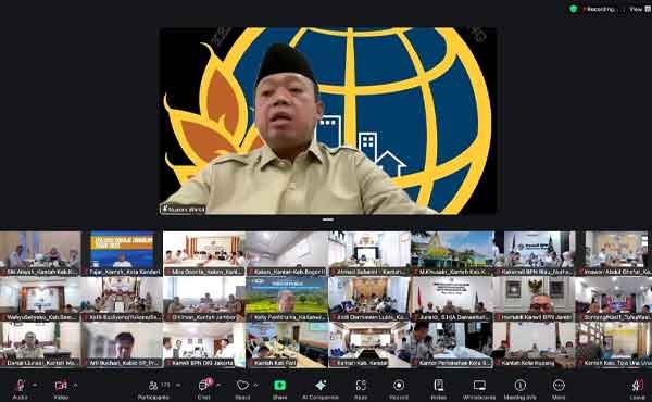 BPN Rilis Menteri Nusron Wahid Monev Lay Pertanahan