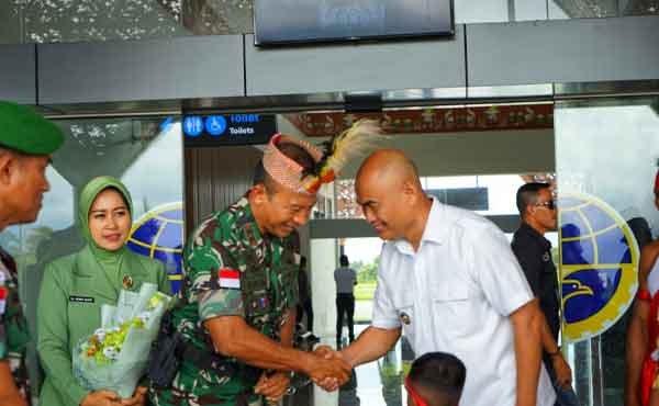 Pangdam XV/Pattimura Kunjungi Aru, Disambut Bupati Kaidel dan Forkopimda