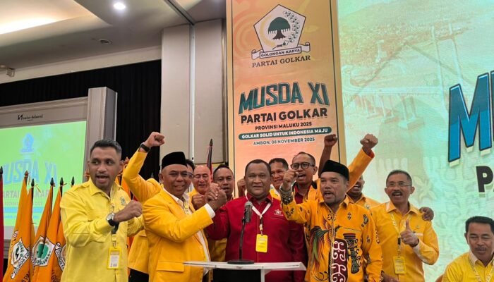 Langkah Elegan Boy Sangadji: Mundur Demi Soliditas, Umar Ali Lessy Nahkodai Golkar Maluku