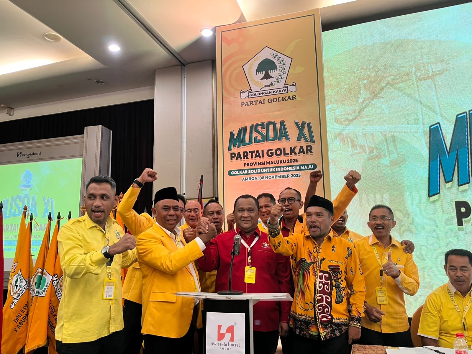 Langkah Elegan Boy Sangadji: Mundur Demi Soliditas, Umar Ali Lessy Nahkodai Golkar Maluku 1 IMG 20251109 WA0018