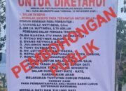Baliho Larangan di Kesia Disebut Menyesatkan, Ahli Waris Alfons Tegaskan Putusan MA Berpihak Kepada Mereka
