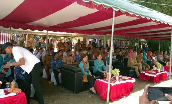 Ketua TP PKK Promal Resmi TBM Puspaga Aru2