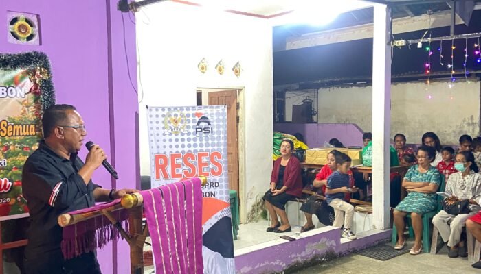 Reses di Tawiri, Mairuhu Ajak Warga Mandiri Hadapi Pemotongan Dana Transfer 2026