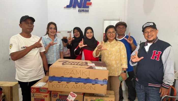 DPC GAMKI Kota Ambon Salurkan Bantuan Kemanusiaan untuk Korban Banjir Bandang di Sumatra