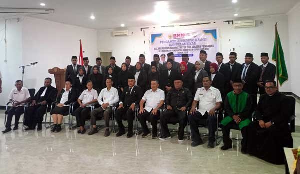 Bupati Aru Lantik 87 Pjbt Pemkab2