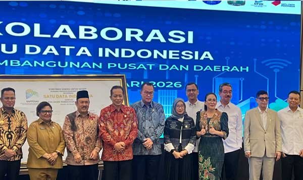 Bappenas Perkuat Kolaborasi Satu Data Indonesia, Lewerissa Tegaskan Komitmen Daerah 1 Gubmal HL Kolaborasi Satu Data Indonesia