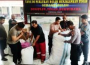 Polres Aru kupul baju bekas kirim ke Longgar Apara