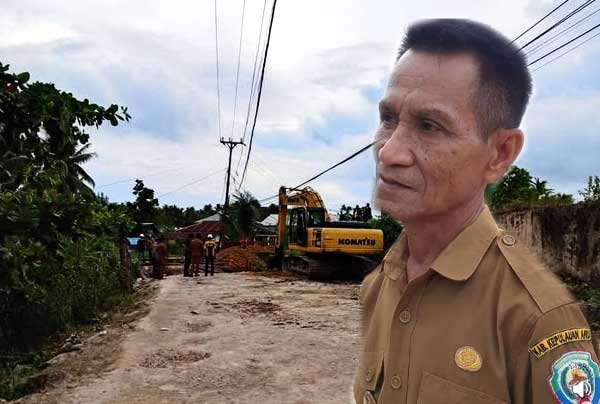 Wabup Aru Jembatan Darurat Marbali2