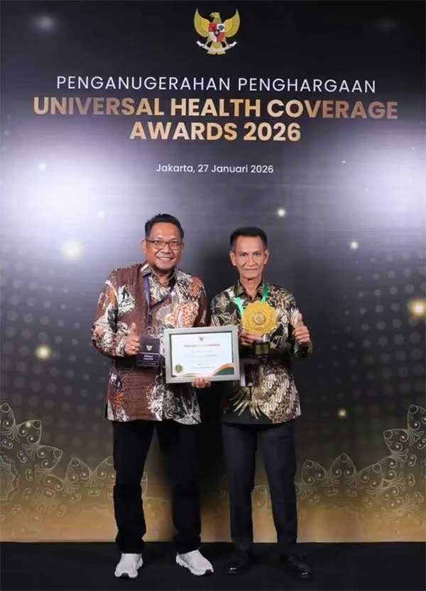 Wabup Aru UHC Award 2026 2
