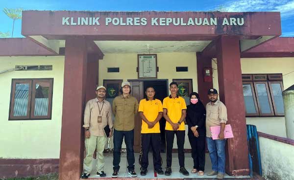 BPN Rilis Klinik Polres Aru